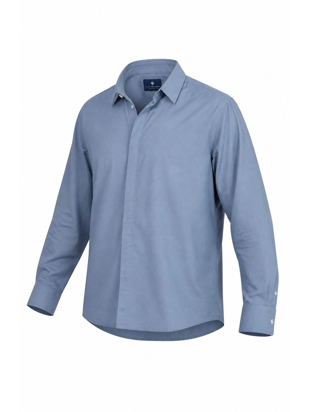 Men's Ryan Seacrest Distinction Blue Long Sleeve Button-Up Shirt XXL